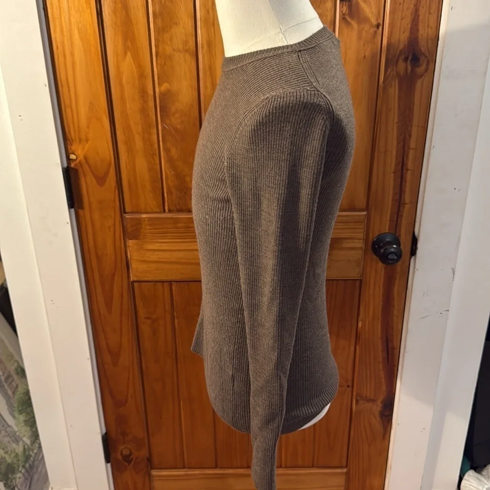 J.Crew Merino Wool Brown Sweater